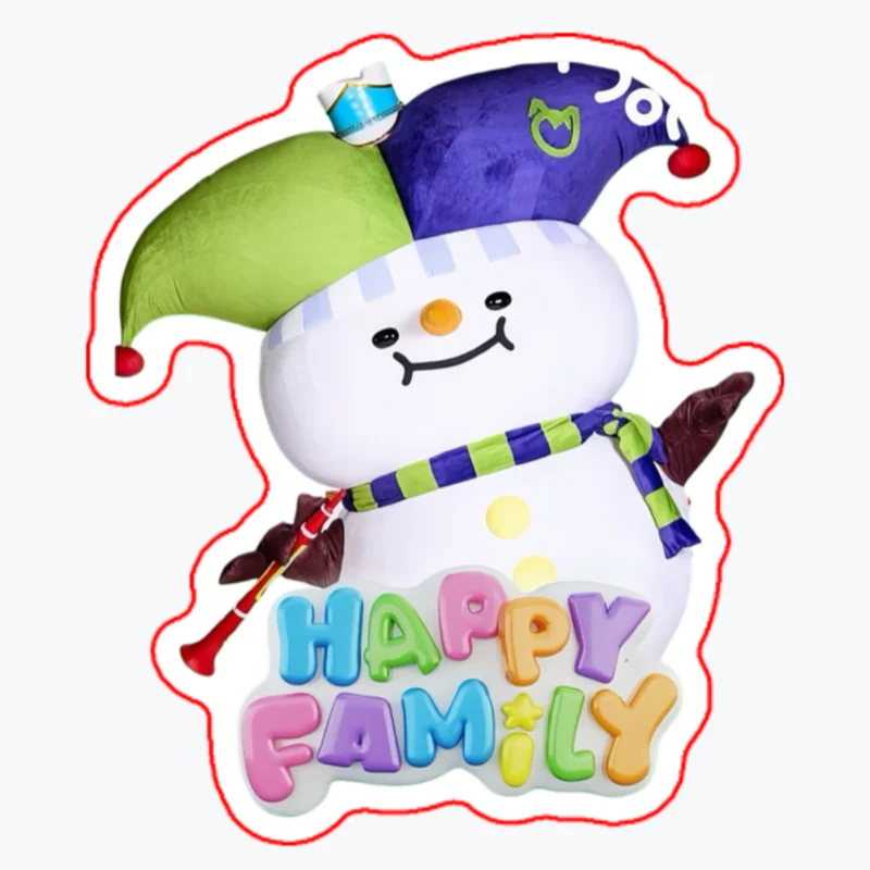 2026 Happy Family Jaddie Ponpon Jummo Rexxa Netta Momafox Permpoon Polcasan Look Khun Noo Babii 5cm Bang Brooch Bag Decor Pins