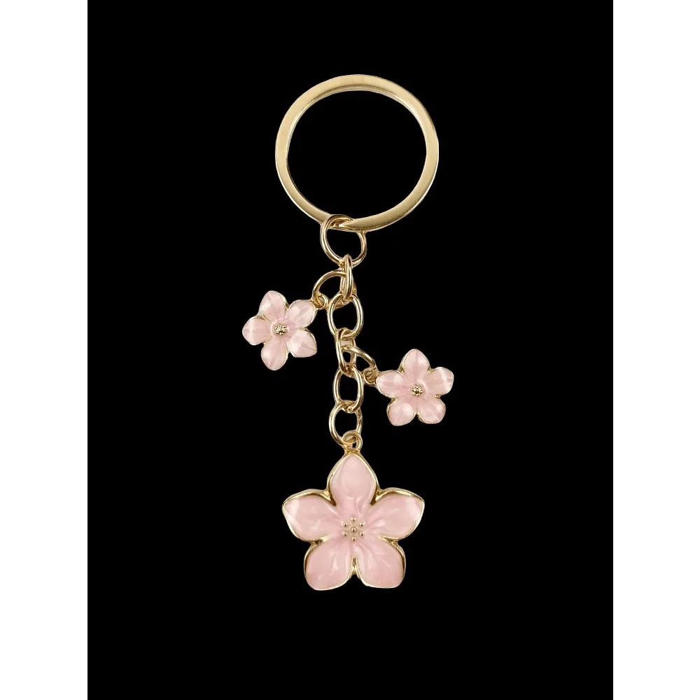 

HAILIAN 1pc Sakura Shaped Keychain, Lightweight And Graceful Sakura Design, Suitable For Bag Pendant, Car Key Chain, Couples, Birthday, Holiday Gifts