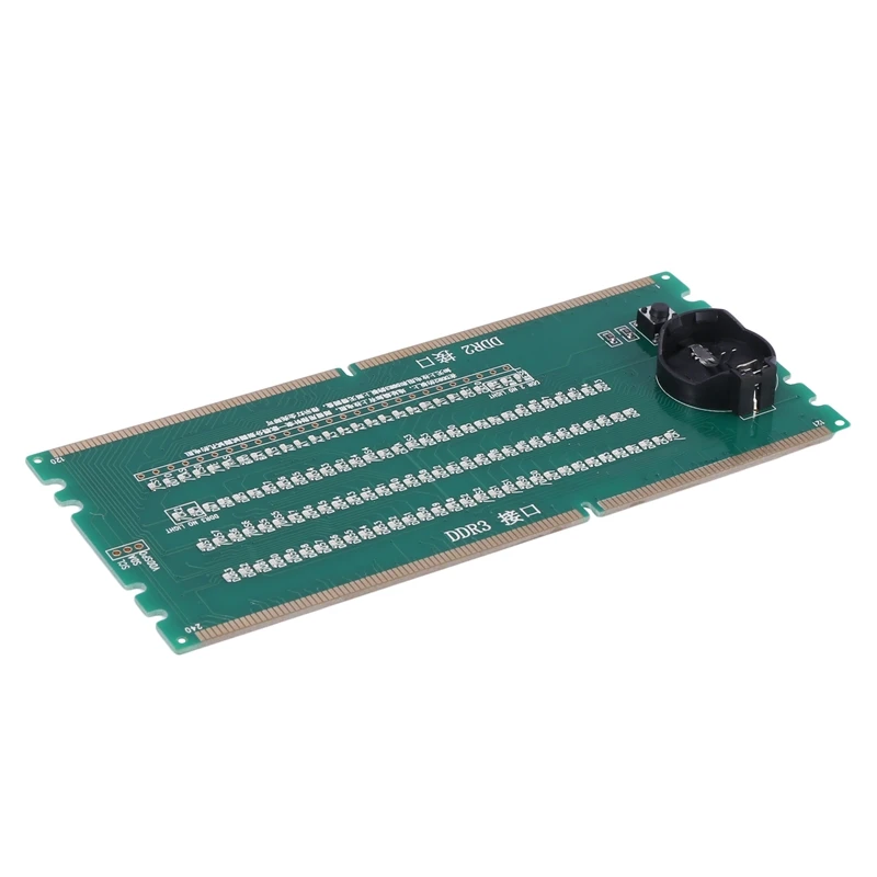 DDR2 And DDR3 2 In 1 Illuminated Tester With Light For Desktop Motherboard Integrated Circuits