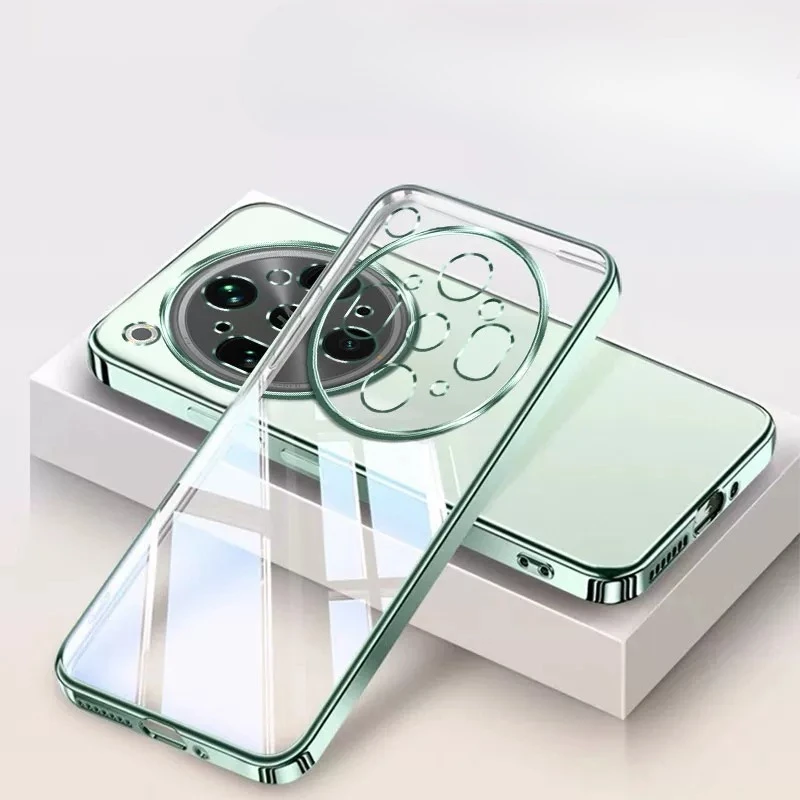 Coque en silicone TPU ultra-fine pour OPPO Find X9 Ultra, �tui transparent antichoc avec placage �lectrolytique