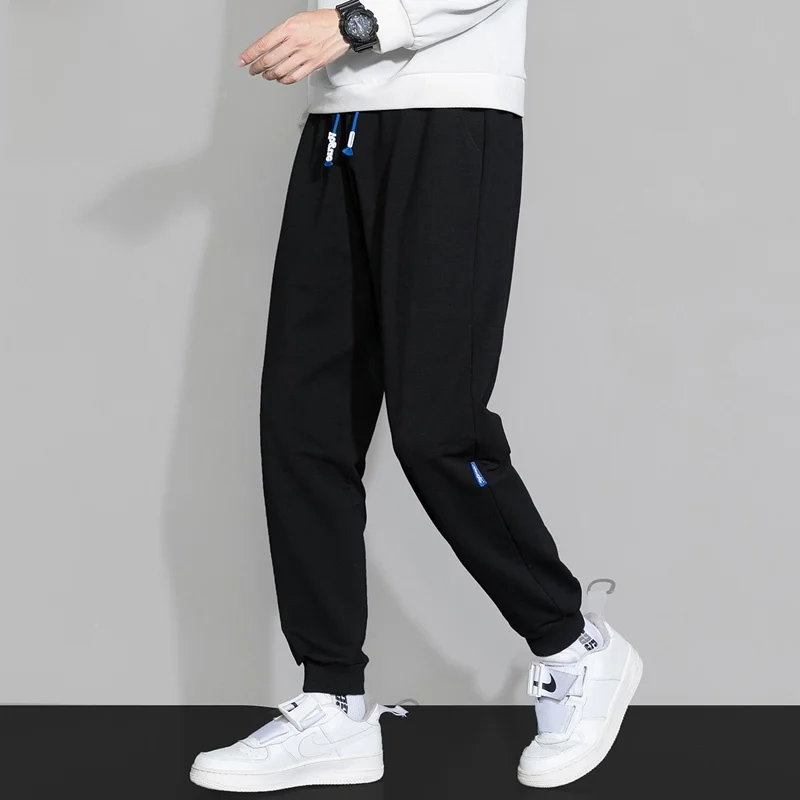 

Мужские повседневные брюки Bla: Новинка весны, эластичные, свободного кроя, молодежные, модные, удобные, спортивные.