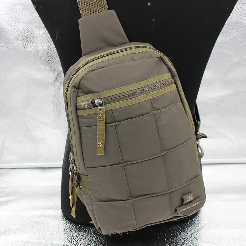 Fashion Men Sling Backpack Rucksack Chest Cross Body Bags Assault Travel Male Waterproof Oxford Single Knapsack Daypack