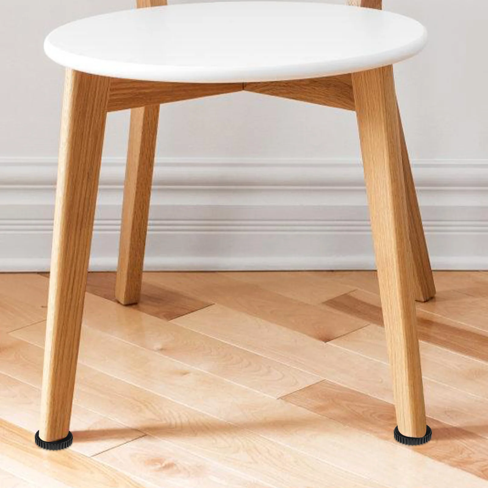 12 قطعة أقدام الأثاث غير القابلة للانزلاق المكونات البلاستيكية في الجدول مستوي كرسي الساق قبعات منصات واقية دائم أقدام أثاث خارجية