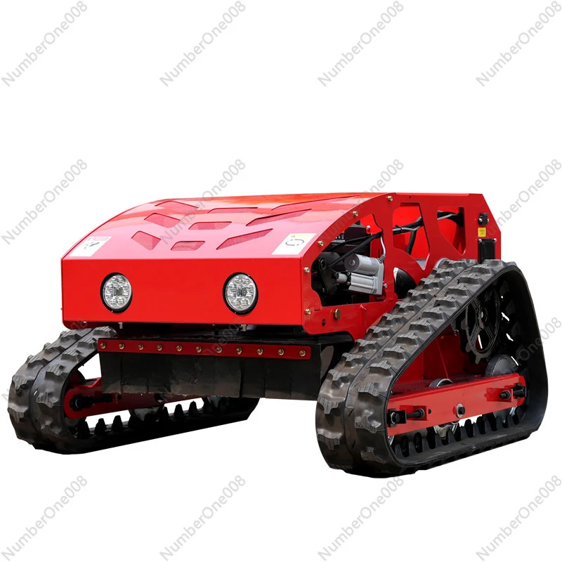 All-terrain Remote Control Lawn Mower Foreign Trade Farm Hillside Automatic Lawn Mower Crawler Orchard Lawn Mower