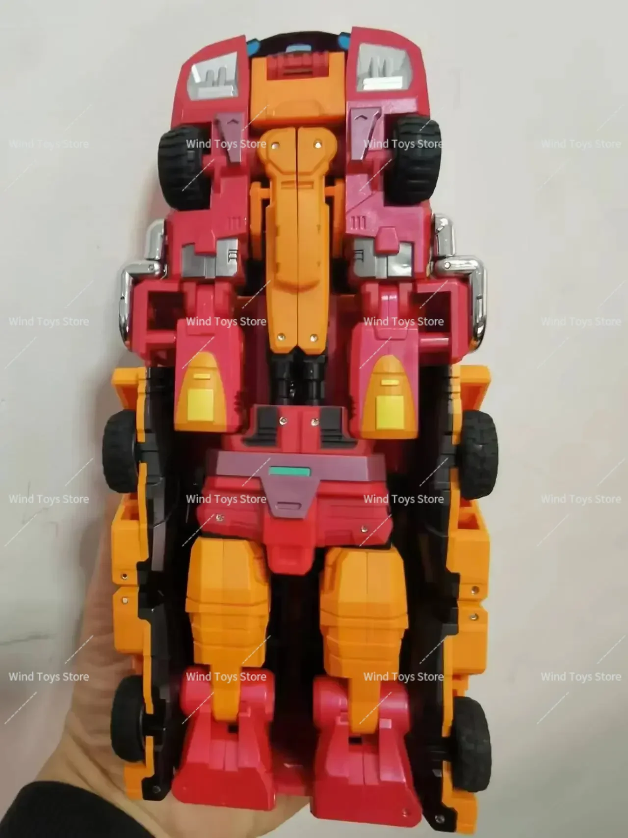 In Stock Transformation Toy DX9 D06 Transformation Action Figure Rodimus Prime Metallic Folding MP Action Figure