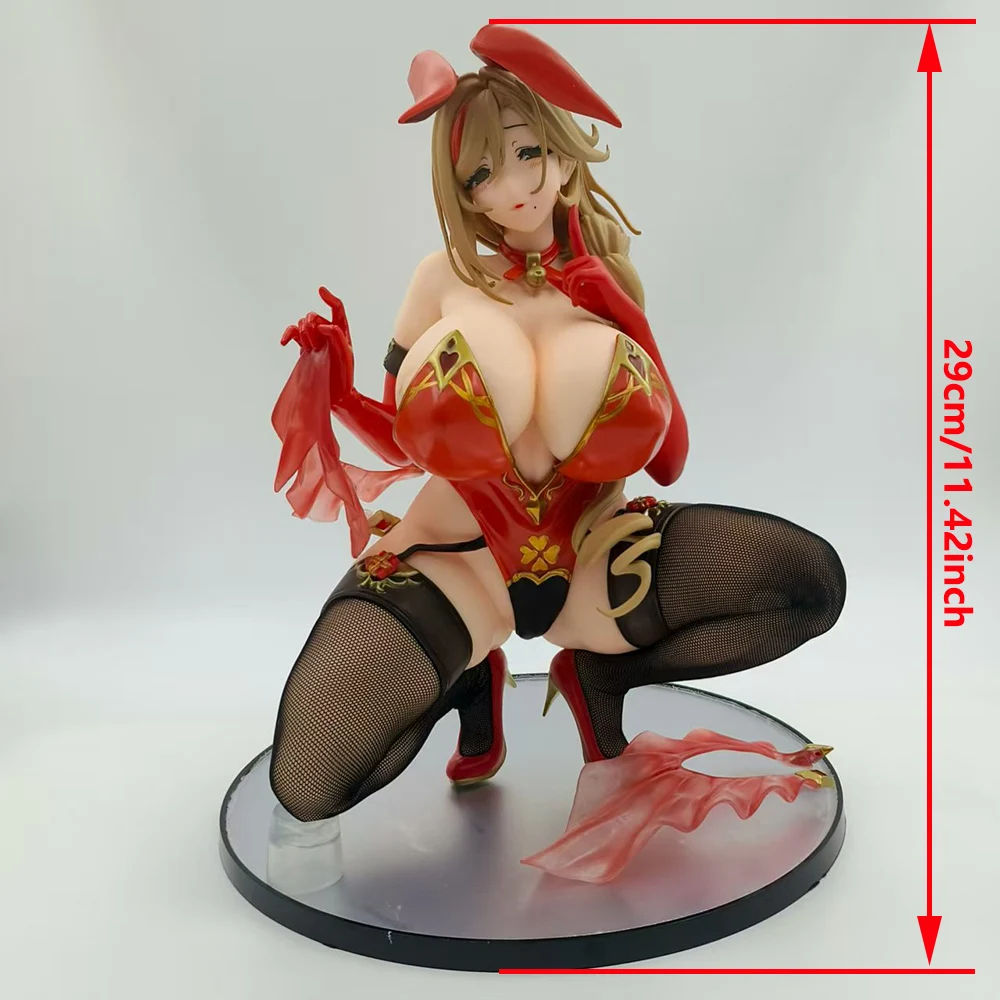 الأصلي ملزمة Nadeshiko 1/4 الأرنب فتاة الشكل تحصيل تمثال الزخرفية مكتب المنزل عرض هدية أنيمي تمثال الأرنب فتاة #2