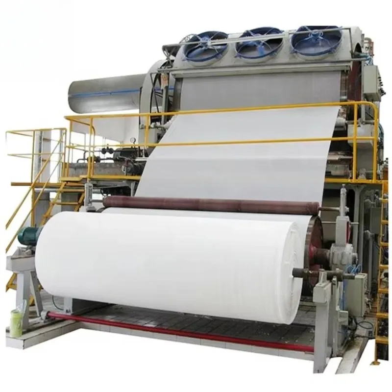 Industrial Paper Making Machine Automatic Paper Production Line Tissue Paper Manufacturing Equipment for Factory Use