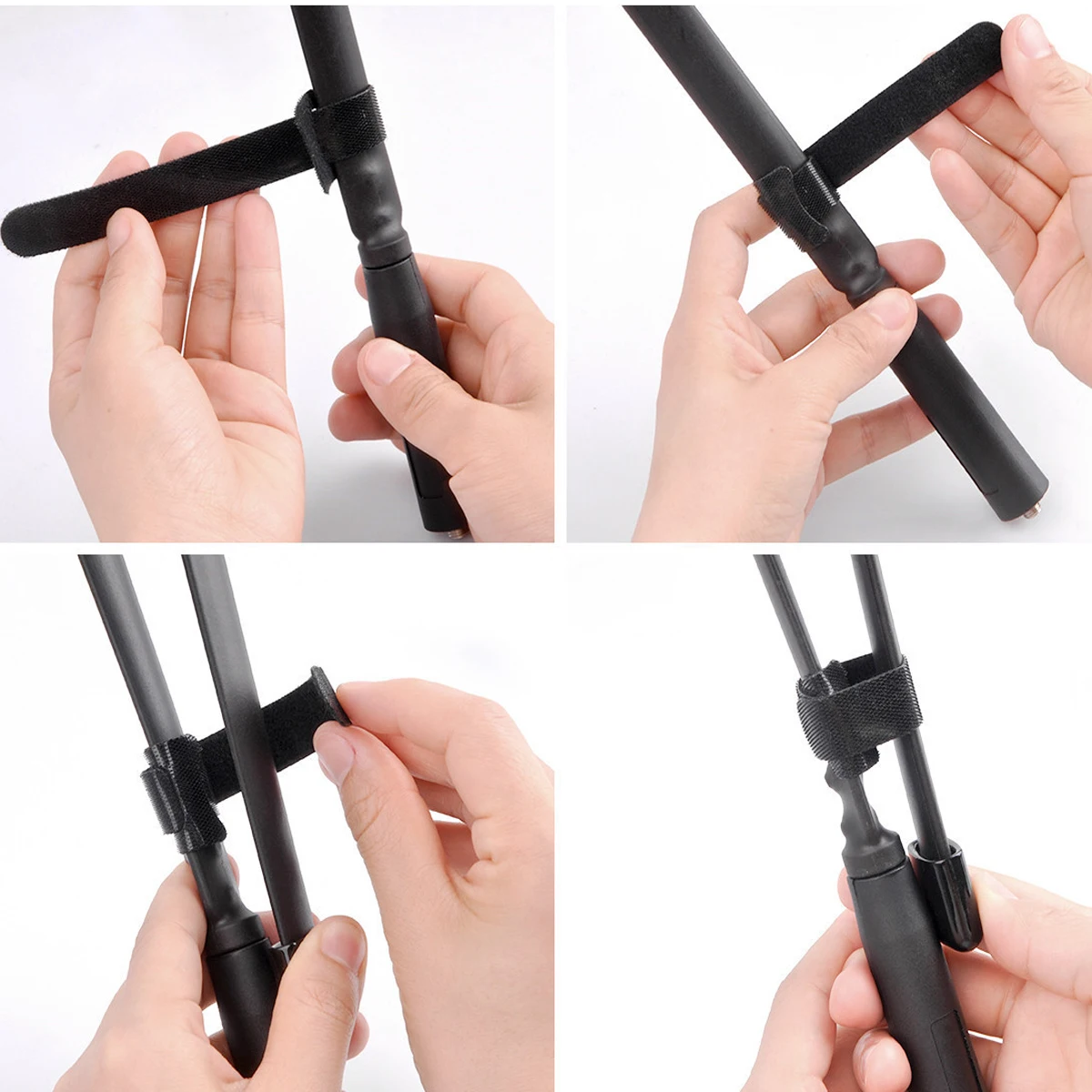 SMA-Female Connector Dual Band Foldable CS Tactical Antenna 33cm/48cm/72cm For Baofeng UV-5R 82 Ksun Quansheng Radios Antennas