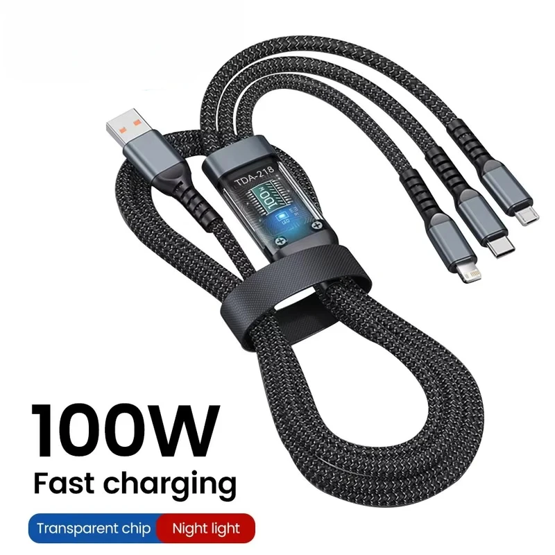 3 In 1 100W Fast Ch… - image