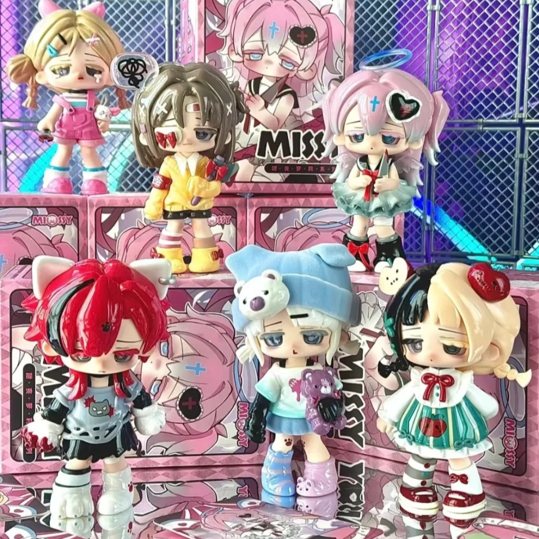 

Missy Sweet Funeral Loli Series слепая коробка настольные украшения модные игровые фигурки милые изысканные куклы загадочная коробка подарки-сюрпризы