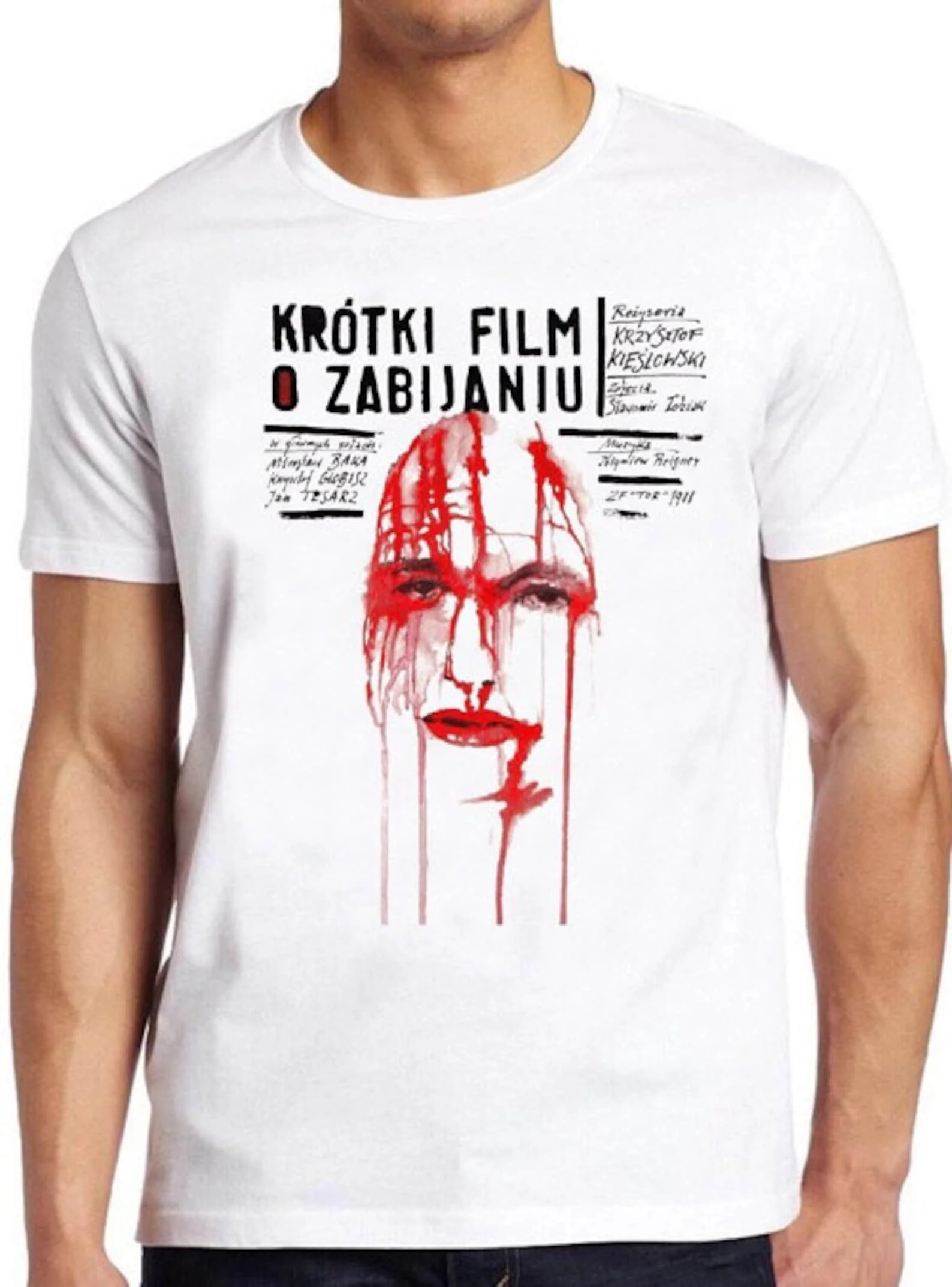 A Short Film About Killing T Shirt 80s Polish Poster Film Cool Gift Tee 254