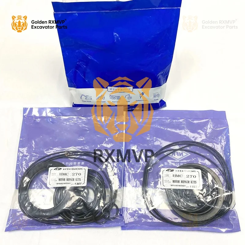 For XMVP Boats And Ships Hmc Series Hmc270 Kawasaki Staffa Radial Piston Hydraulic Motor Parts Ship Seal Kits Excavator