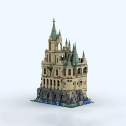 345pcs/Set MOC 23 Inches Tall Castle Platform Building Blocks Classic Street View DIY Architecture Toys Bricks Children's Gift