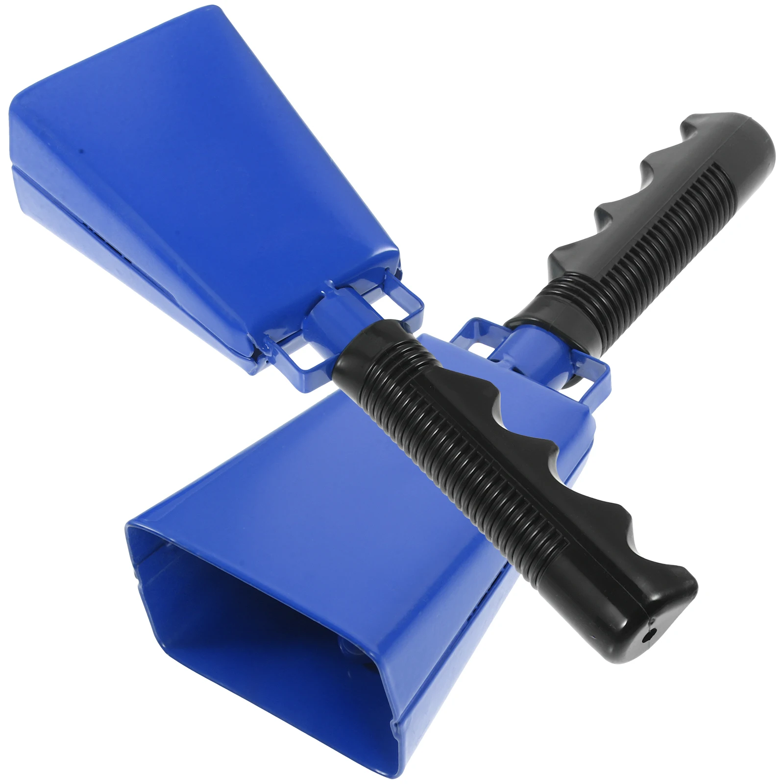 

2Pcs Noise Makers Ergonomic Handle Clear Crisp Sound Football Games Party Events Cow Bells for Football Games Cow Bell