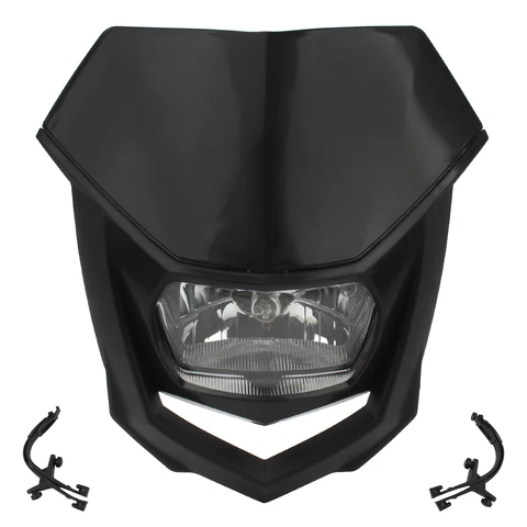 Универсальная Галогенная Фара Для Мотоциклов, Совместимая С Honda CRF, Suzuki, Kawasaki KLX150, Yamaha WR450