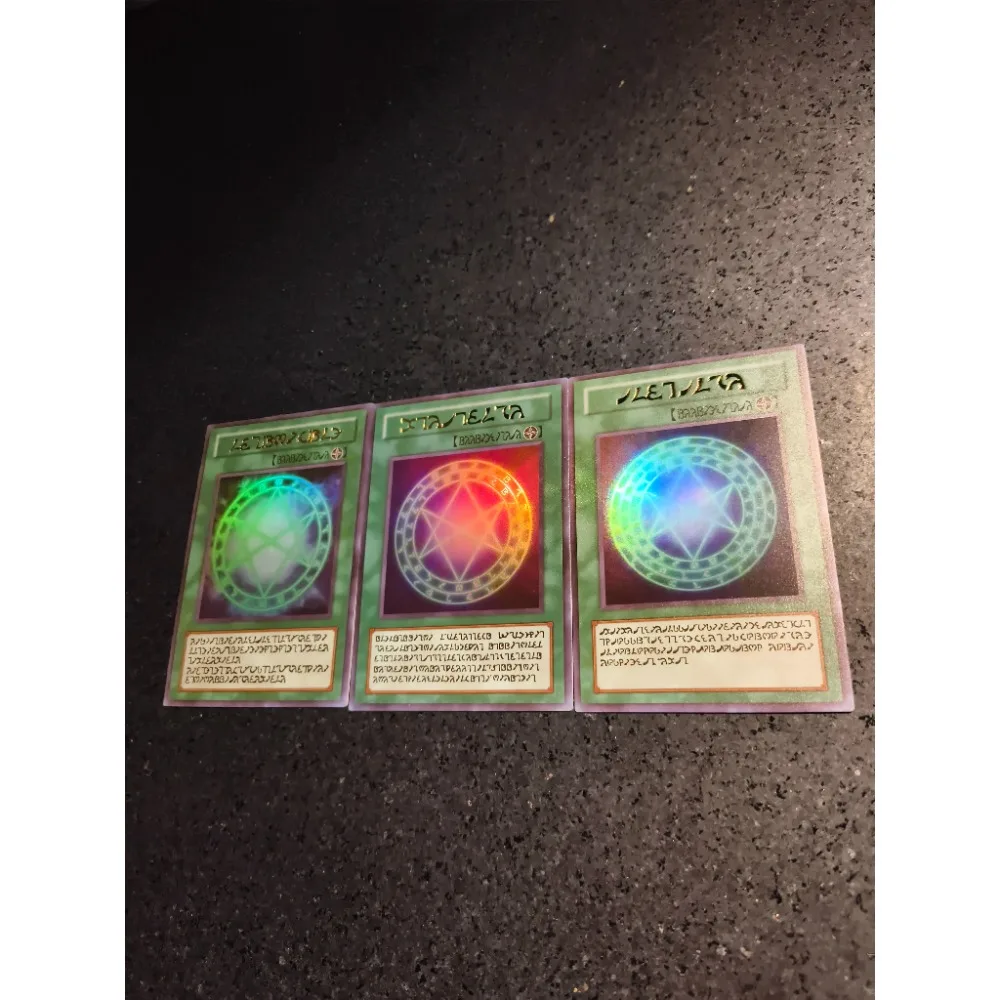 

Yu-Gi-Oh! The Seal of Orichalcos 3pcs/set Original Self-made Card Series Set Anime Peripheral Game Collection Card Holiday Gift