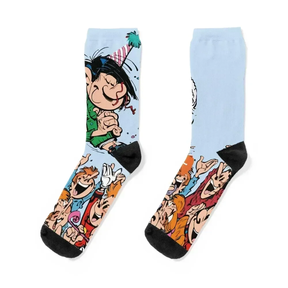 

Goof Gaston Party Socks heated Heating sock Novelties set Socks Man Women's