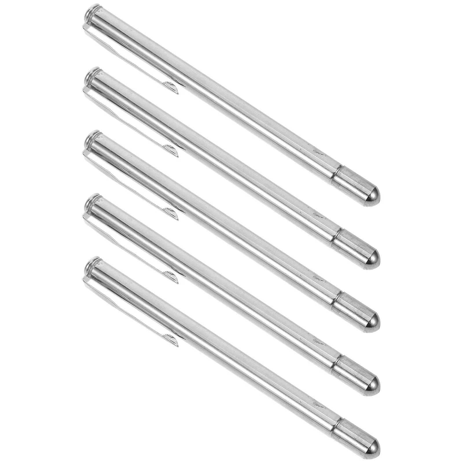 5Pcs Retractable Classroom Pointer Stick Telescopic Handheld Presenter for Teachers Whiteboard Presentations Teaching Lectures