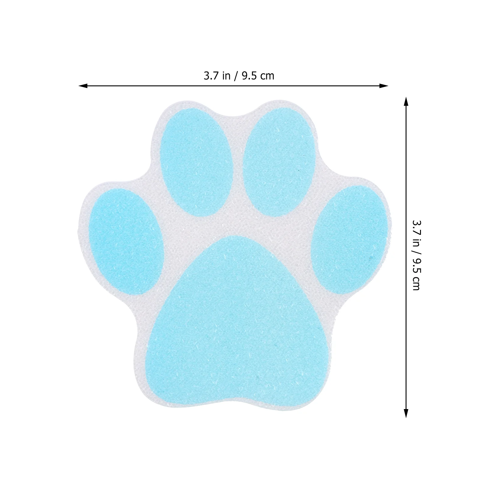 10 Pcs Footprint Anti-slip Stickers Toys Shower Paw Bathtub Non Decals Tomorrow Baby Non-slip for Adults