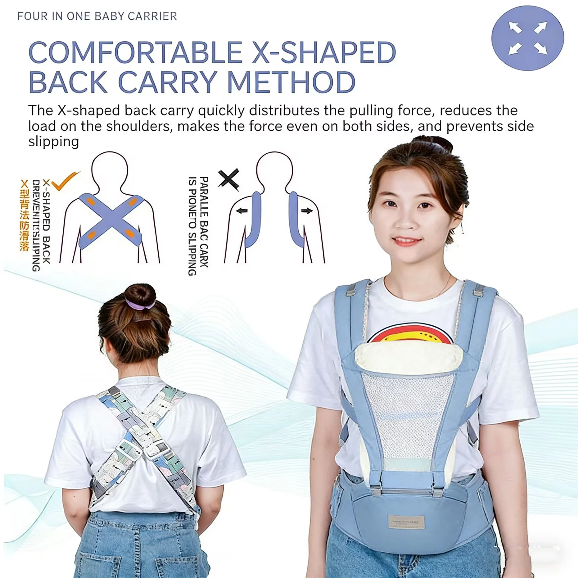 신생아부터 유아까지 사용 가능한 아기 캐리어, 쉽게 조 - Ergonomic Baby Carrier 리뷰 및 가격