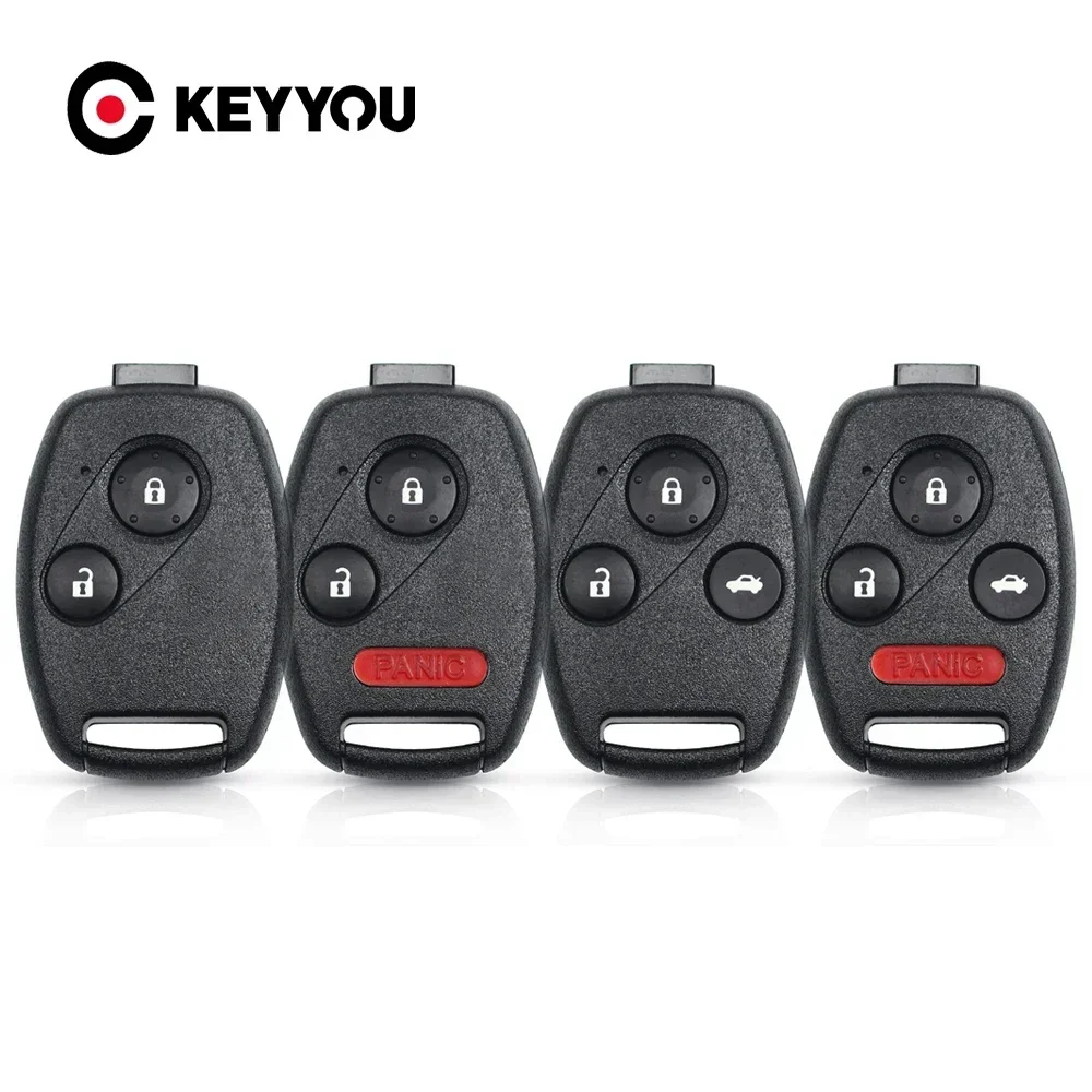 

KEYYOU For Honda Accord CRV Pilot Civic 2003 2007 2008 2009 2010 2011 2012 2013 Replacement Key Case