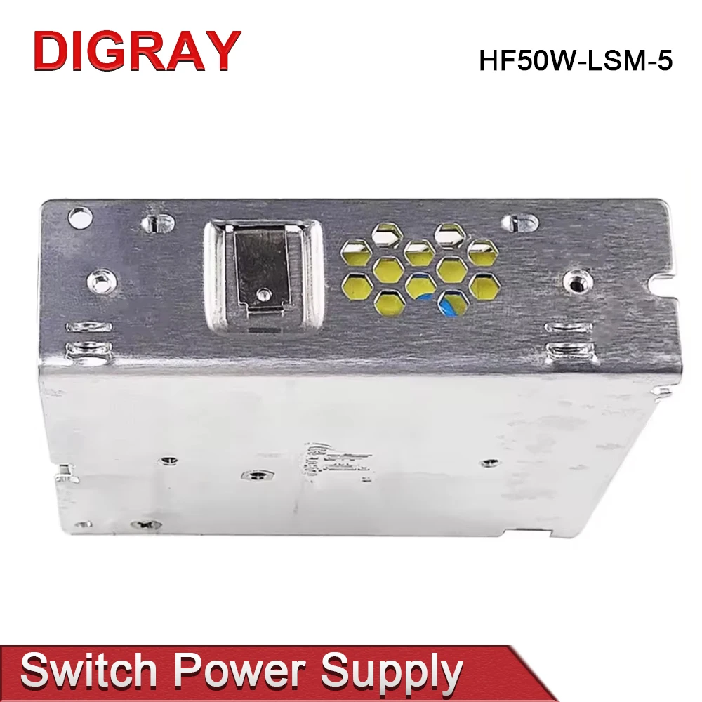 DIGRAY HF50W-LSM-5 تحويل التيار الكهربائي 5 فولت 10A 220 فولت مناسبة لبطاقة التحكم في آلة الوسم بالليزر #3