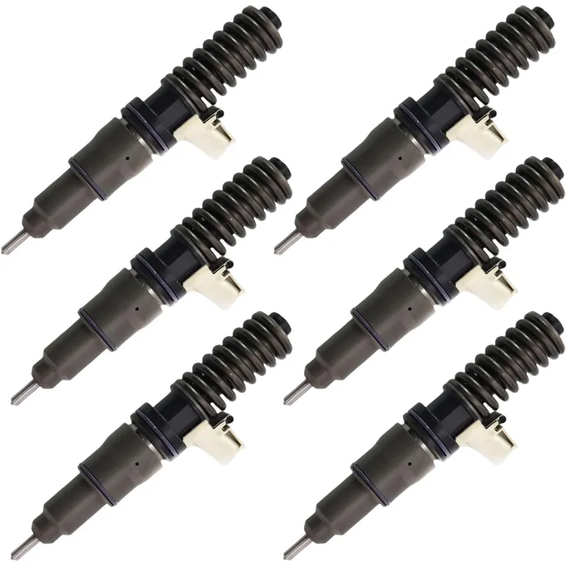 

6-Pack Diesel Fuel Injector 3801371 21379944 BEBE4D26002 for Volvo Penta Engine D13 MD13 TAD1640GE TAD1641GE TAD1642GE TAD1643VE