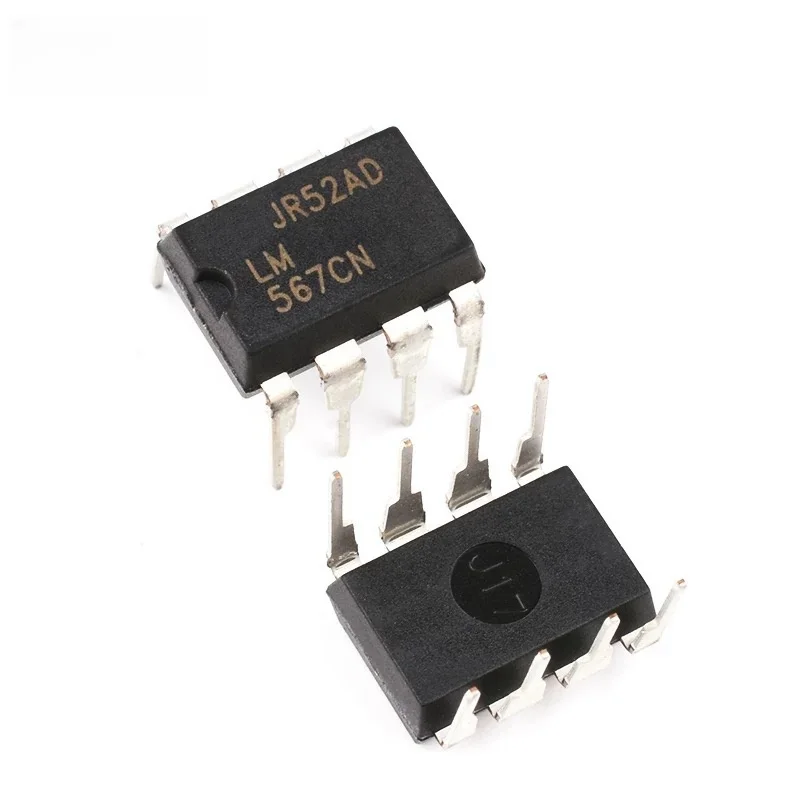 2PCS LM567CN Interface-Telecom/Voice Decoder Voltage Regulator IC Chip Straight Plug DIP-8