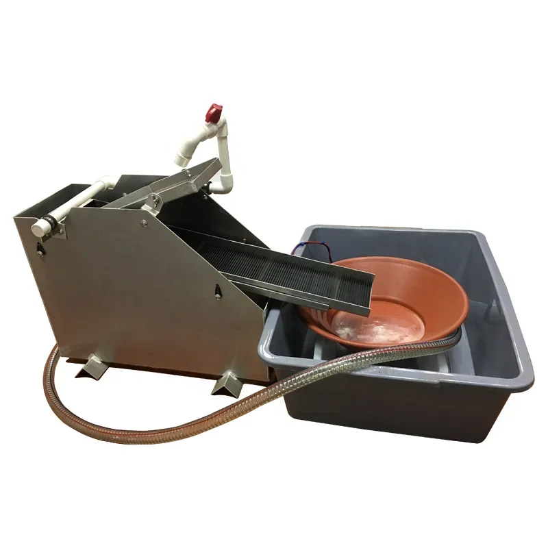 

Gold mining mineral separator gold panning ultra-fine gold recycling machine