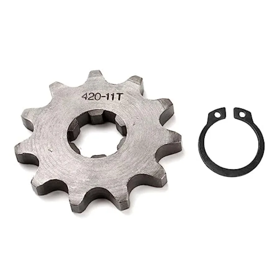 

420 17mm Chain Sprocket with Buckle Motorcycle Front Sprocket Gear fits for 50cc 70cc 90cc 110cc 125cc 140cc 160cc Engine Pit D
