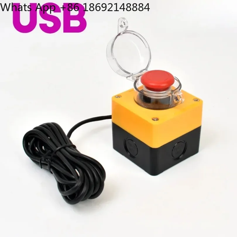 35mm Usb Customization Keys Buttons Responders Wireless Lottery Computer Mouse Simulation Keyboard Games Emergency Stop