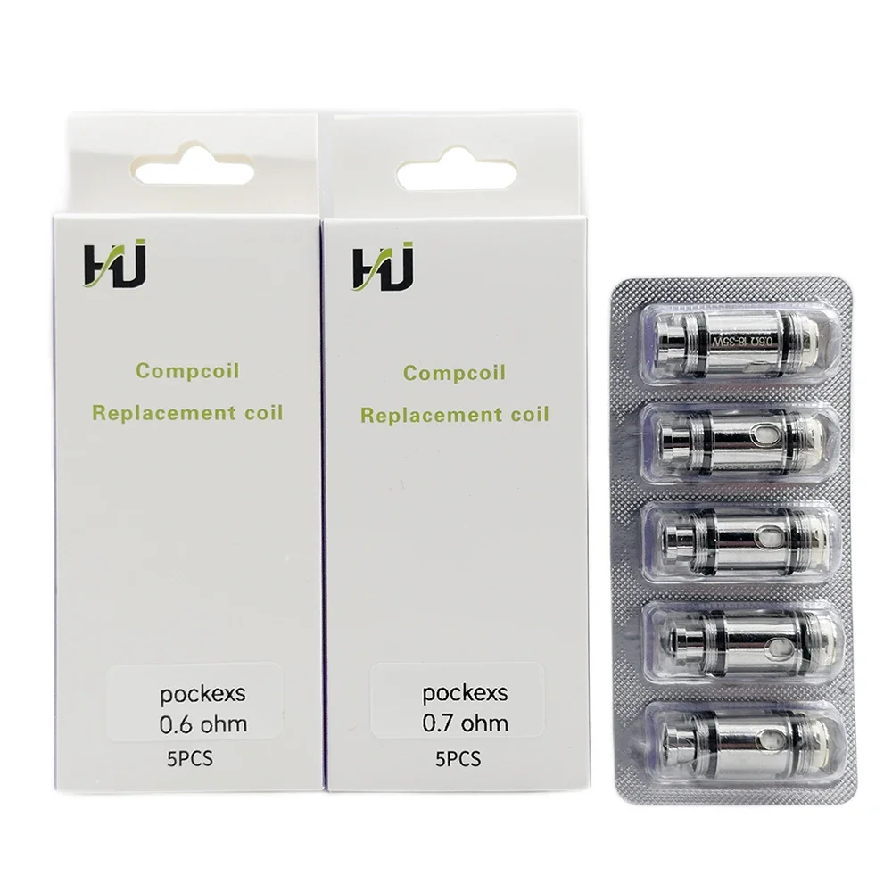 AosVape PockeX Coil 0.6ohm 0.7ohm 1.2Ohm KA1 AIO Nautilus X/XS 510 replacement coil for coils & atomizers - gallery image 3