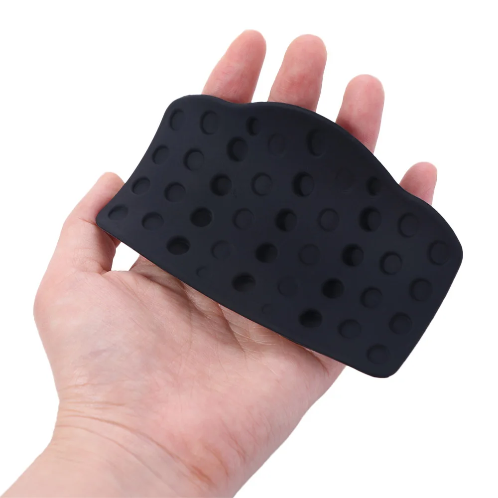 زوج واحد من مقوي قبضة السيليكون، مدرب قوة اليد، خفيف الوزن، قبضة الجمباز، تمرين الأصابع