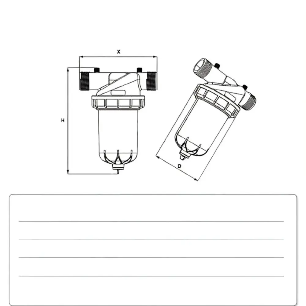 Plastic Screen Filter Y Pattern For Drip Irrigation Agriculture Greenhouse Watering Systems Water Purification Tools