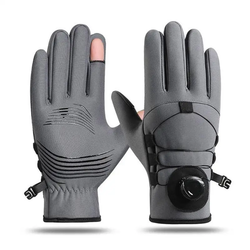 39BB Warm Unisex Gloves With Touchable Screen Function Waterproof Design Secure Grip For Active Lifestyles