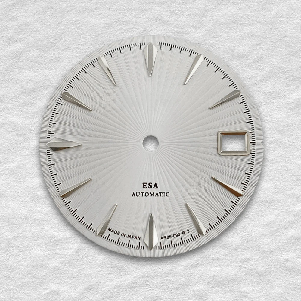 28.5mm S Logo Cocktail Dial Suitable for Nh35 Automatic Movement Gradient Dial Watch Modification Accessories