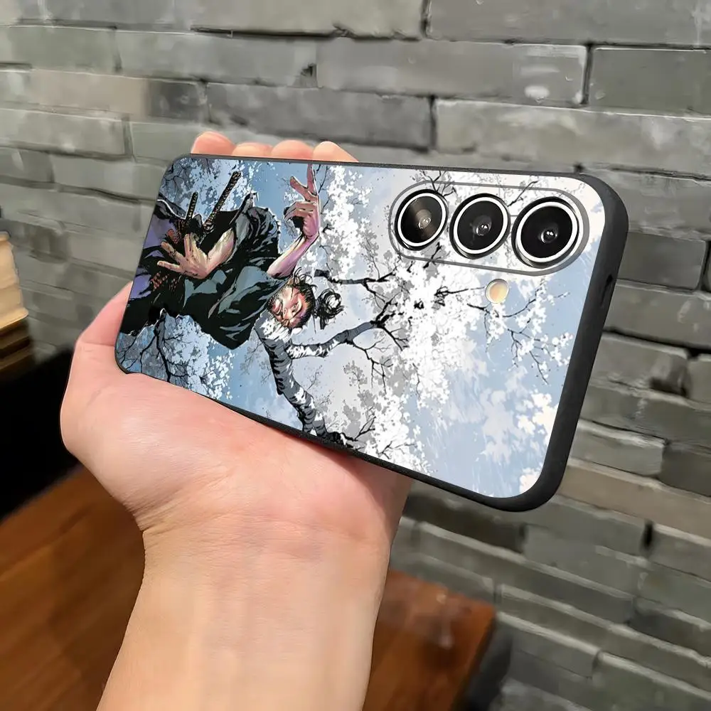 Vagabond Samurai Phone Case For Samsung S26 S25 Plus S20 S20 Plus S22 Ultra S23 FE S21 Plus S21 Ultra Soft Cover