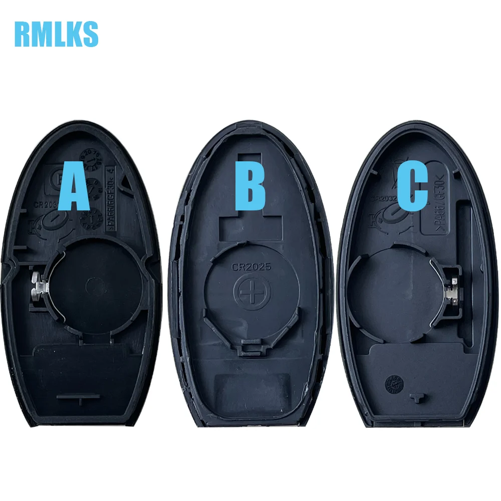 Carcasa de llave remota inteligente para coche, carcasa de 2, 3 y 4 botones para Nissan Rogue, Teana, Sentra, Versa, ALTIMA, MAXIMA, Sunny, entrada