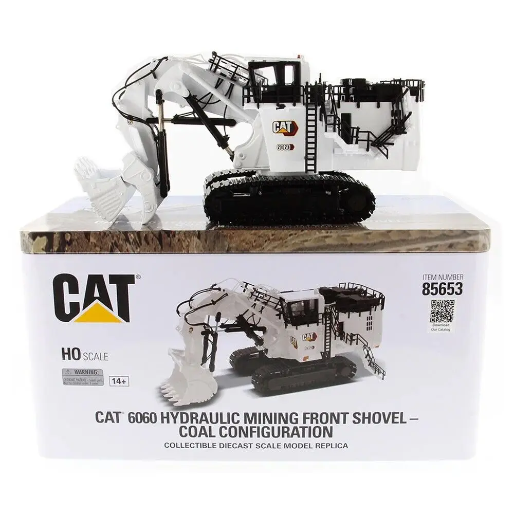 2024 New DM Caterpillar 1/87 Scale CAT 6060 Hydraulic Coal Mining Front Shovel 85653 By Diecast Masters For Collection gift