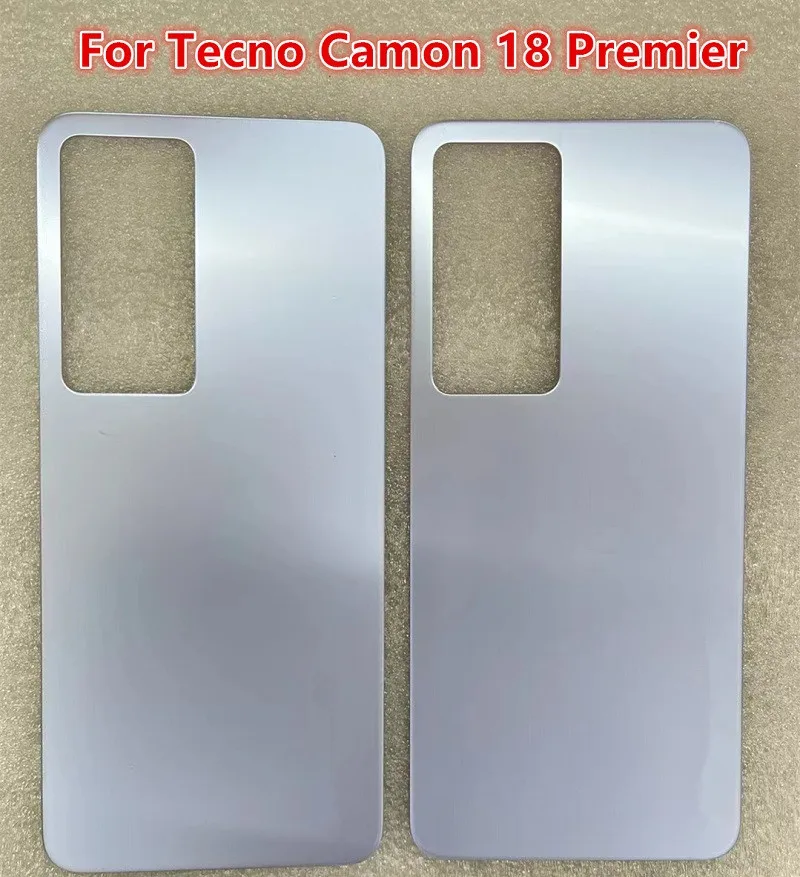 18Premier Rear Housing For Tecno Camon 18 Premier Battery Back Cover Repair Phone Replace Door Case CH9 CH9n