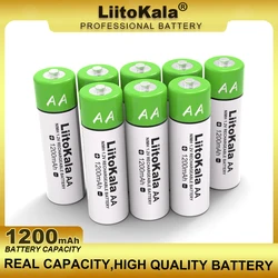 1-30PCS Liitokala New 1.2V AA 1200mAh Ni-MH Rechargeable Battery For Temperature Gun Remote Control Mouse Toy Batteries