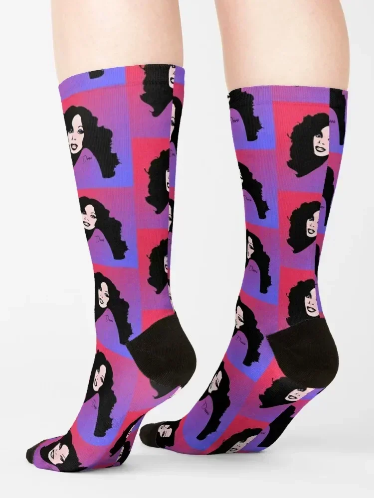 Donna Summer | Pop Art Socks FASHION hiphop designer cycling Socks For Men Women's