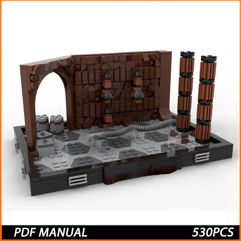 

Конструктор Moc Building Bricks: Набор «Звездные войны: Битва на базе» из коллекционной серии. Модель-конструктор по мотивам классических киносцен. Игрушка для самостоятельной сборки. Подарок.