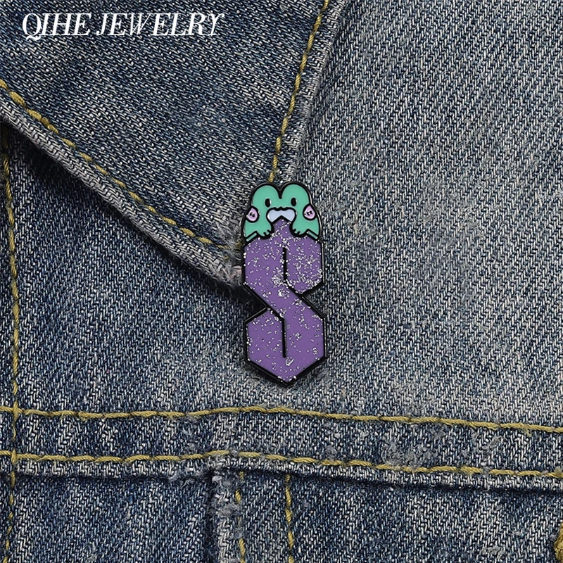 بارد S الضفدع الصلب المينا دبابيس مضحك الكرتون الحيوان بروش معدني ظهره اكسسوارات شارة التلبيب الأزياء والمجوهرات هدية للأصدقاء