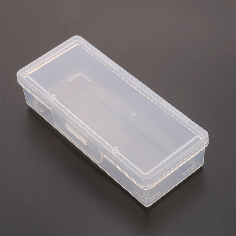 Portable Storage Box Travel Transparent Medicine Box Cotton Swab Holder Case Jewelry Organizer Dust-proof Container Accessories