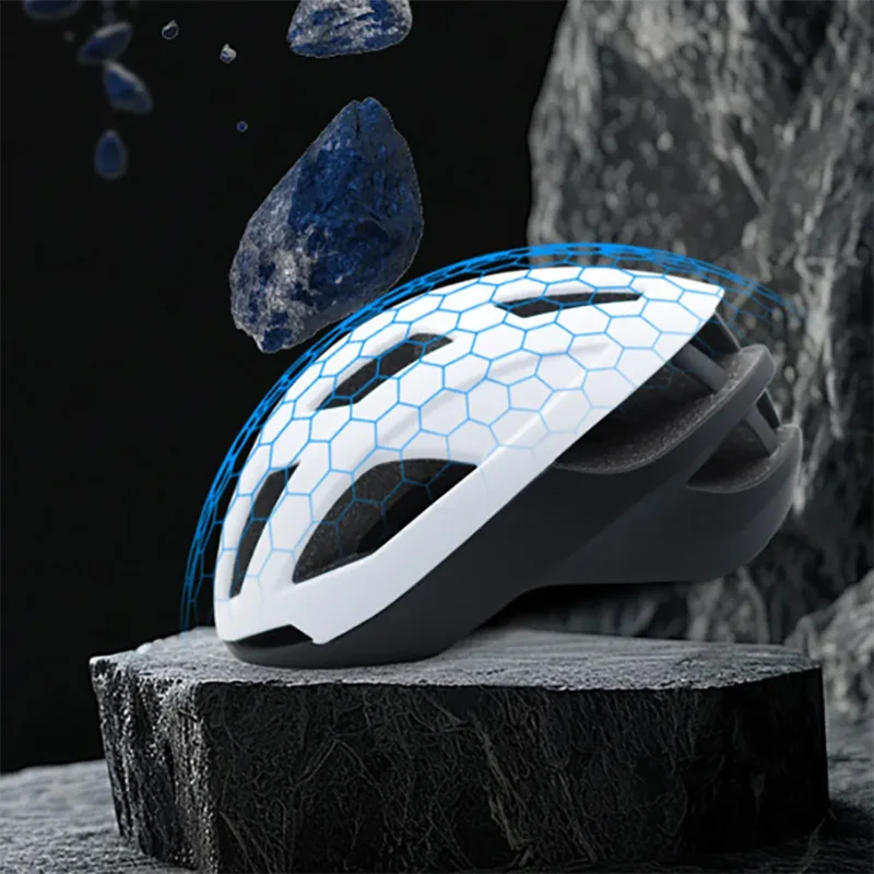 Casque de vélo respirant pour adultes, casque de sécurité, vélo et moto, 1 PC