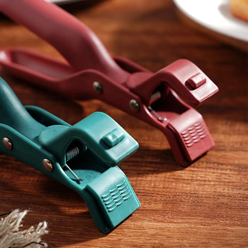 Multi-purpose Anti-scalding Bowl Holder Clip Silicone Anti-scald Bowl Clip For Pots Bowls Plates Anti Slip Gripper Clip For B5k0