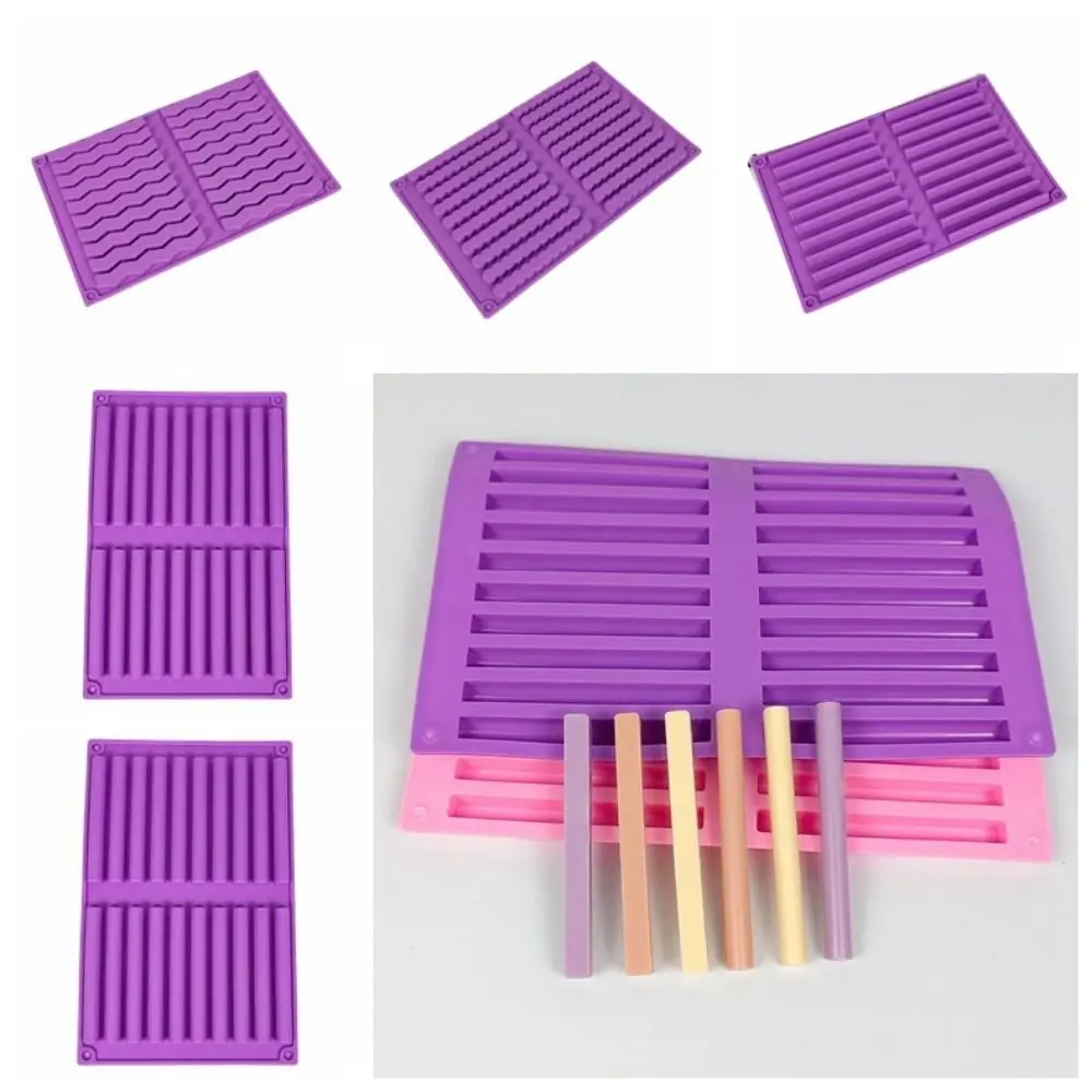 Moldes de Chocolate com 20 Cavidades, Ferramenta Flexível de Grau Alimentício para Decoração de Bolos, Moldes de Silicone DIY para Petiscos de Cachorro