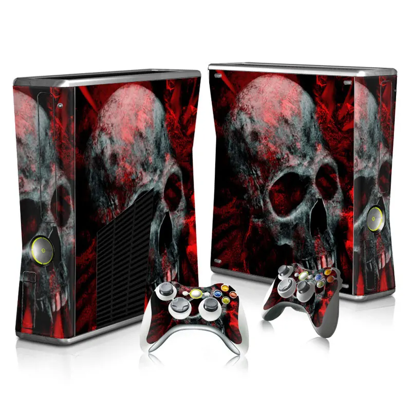 

Наклейка на консоль и наклейка на кожу контроллера 2 шт. для Xbox 360 slim