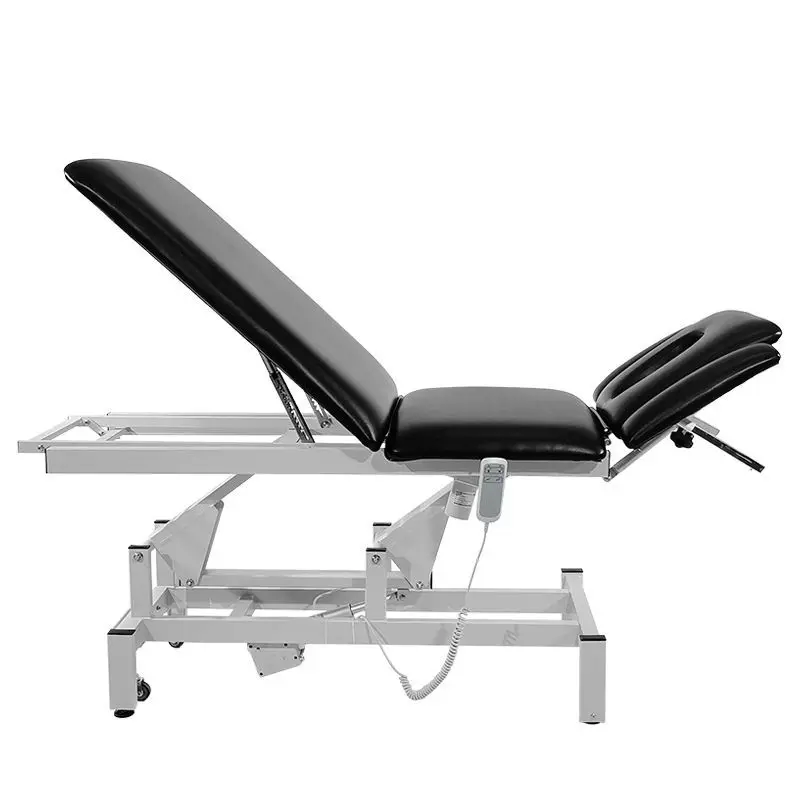 เตียงไฟฟ้าอเนกประสงค์สำหรับกายภาพบำบัด สักลาย ไคโรแพรคติก ยกตัวได้ นวด พกพาสะดวก ใช้สำหรับสปาหน้าและเก้าอี้สักลาย